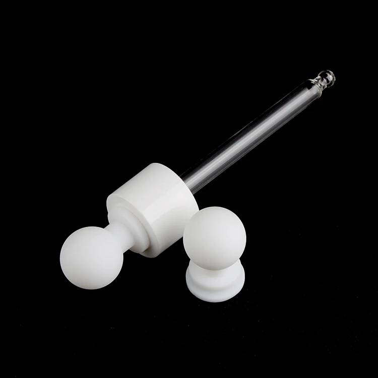 Glass Pipette With Printing Plastic Dropper Caps With Printing On Glass Pipette With Rubber Bulb Silicone Bulb