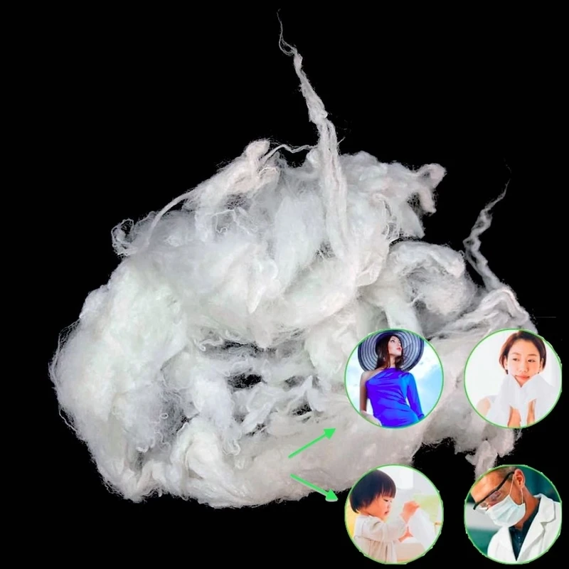 Virgin 1.2d*38mm Viscose Stable Fiber for Nonwoven