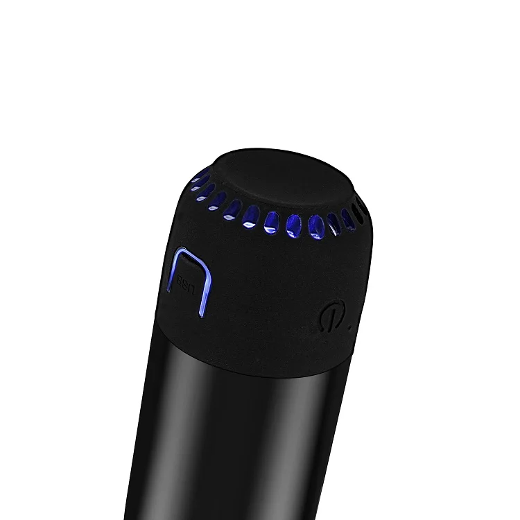 USB charging intelligent sound speaker stainless steel vacuum smart music bottle design