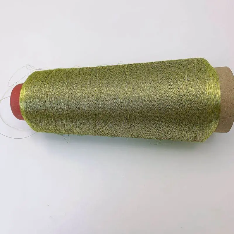 Echofriendly 5000M Metallic Sewing Thread 120D 2 Gold Embroidery Thread for Machine Use