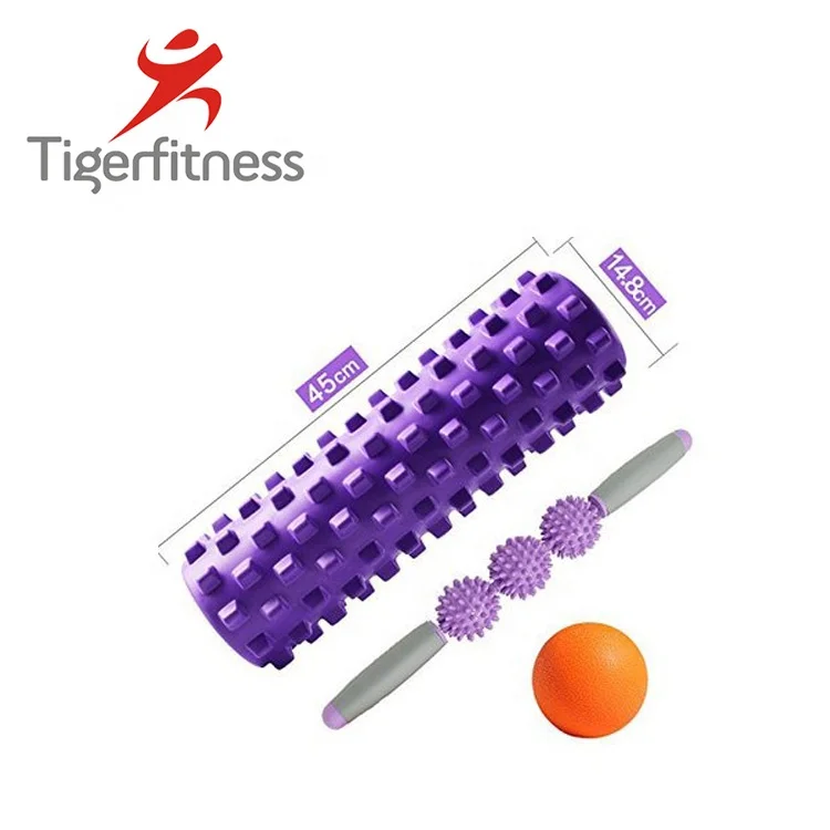 Hot Selling Deep Tissue EVA Black Peanut High Density Foam Roller