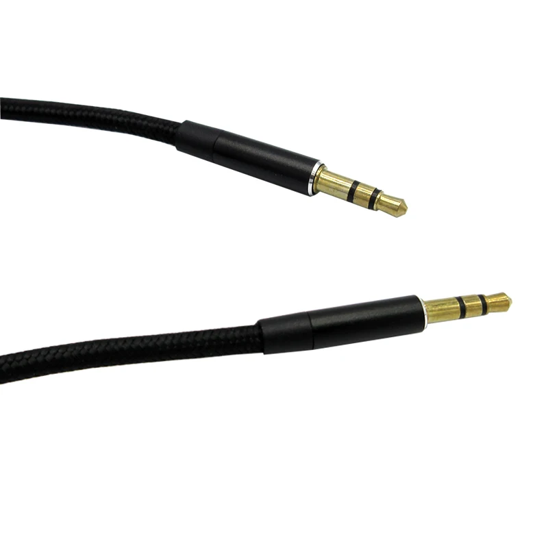 Factory Price Wholesale Audio Speaker Cable Audio Snake Cable 3.5MM  3Pole Male Connector To 3.5MM Plug With Aux Audio Cable
