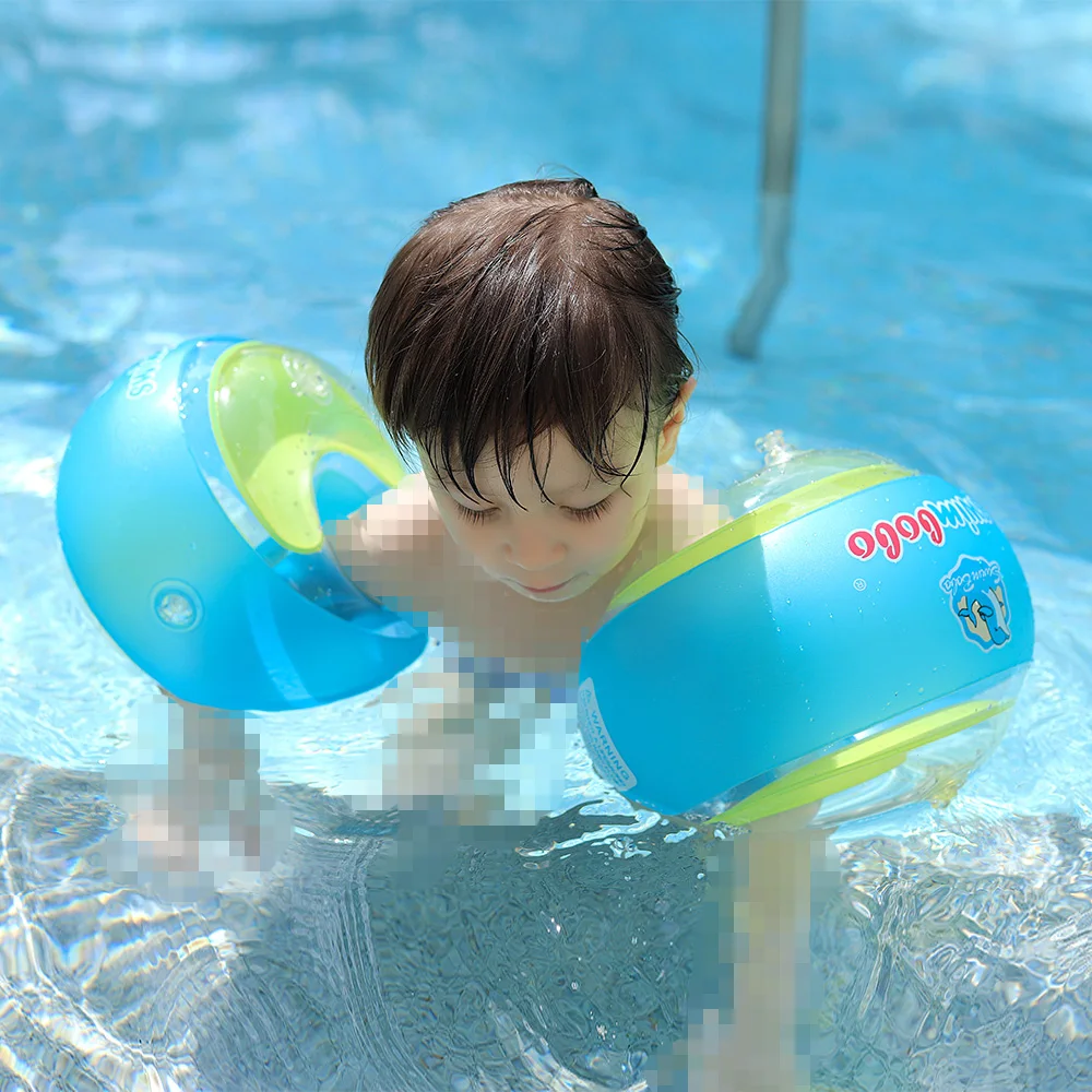 Swimbobo factory custom new softness comfort kids float baby inflatable swimming arm ring children sleeve swim float