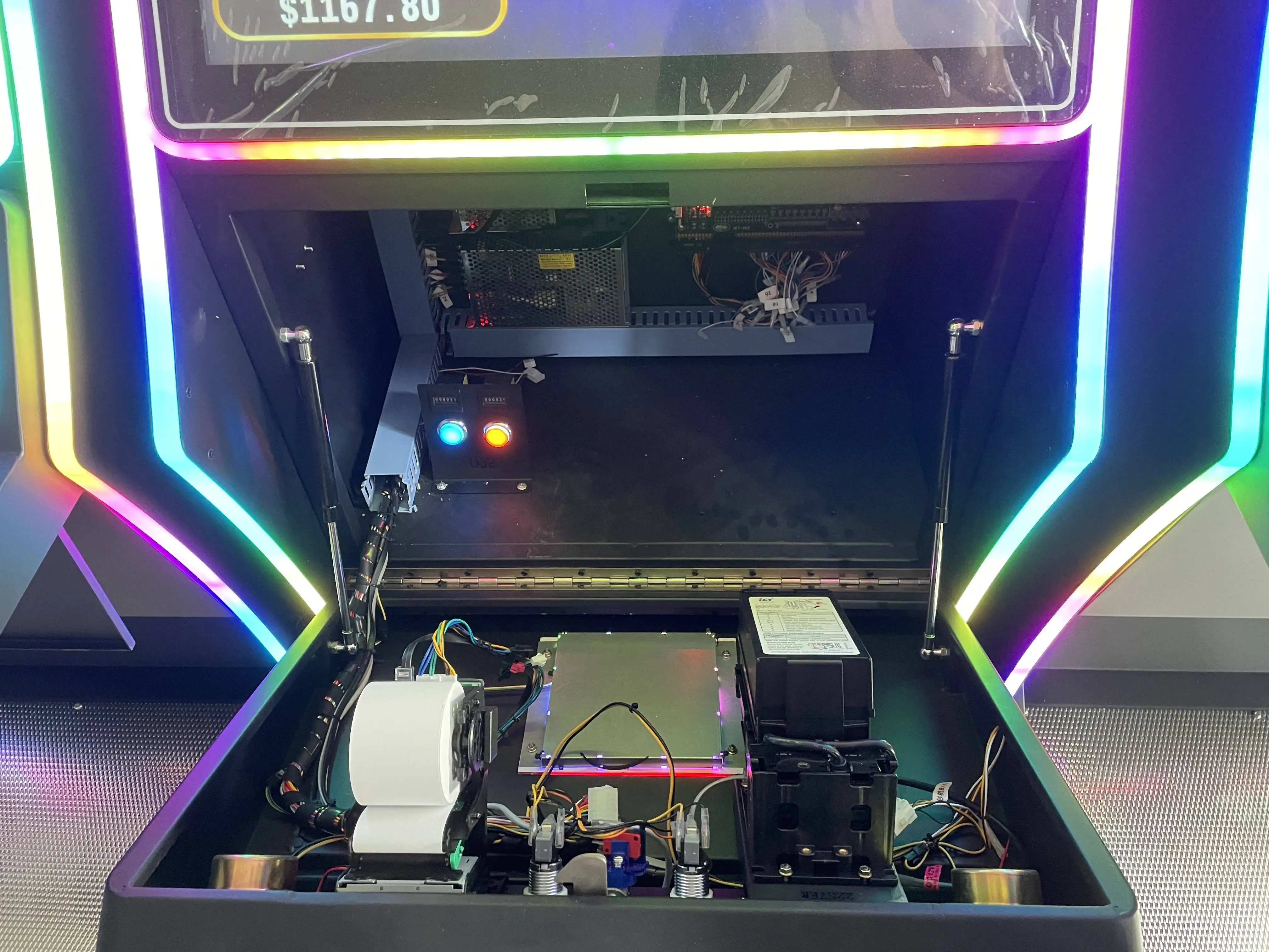 Wholesale Hot Arcade Skill Machine Bill Acceptor ICT V7P Box 200bills and 600bills for Game Room