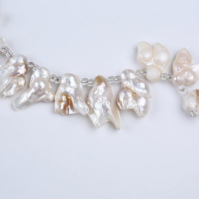 Wholesale 20-34mm large huge big size white baroque Large Particles Irregular Shaped Baroque Pearls