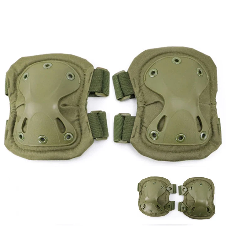 Outdoor Tactical Knee Protector multicam Hunting Protective Pad War Riding Gear Elbow