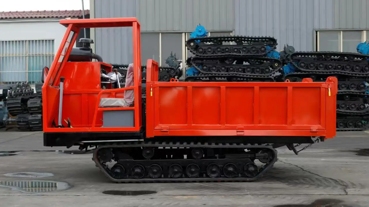 6T Diesel engine dump truck by crawler