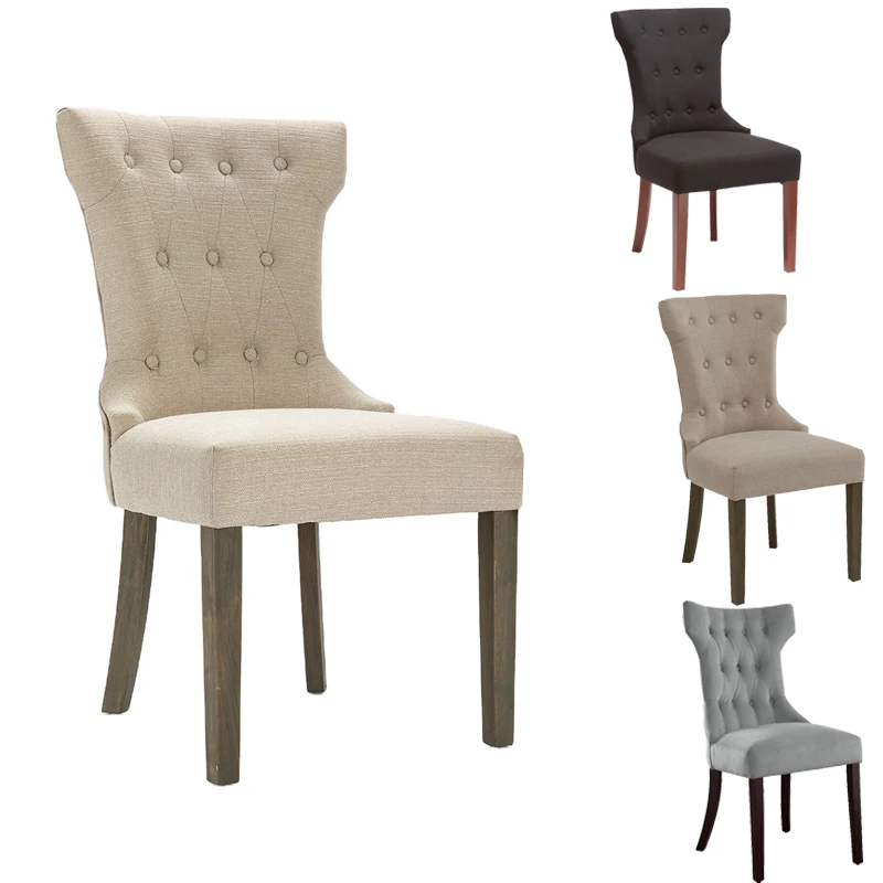 
Sillas de comedor modern dining furniture fabric side chair upholstered restaurant dining room chair  (1600188221945)