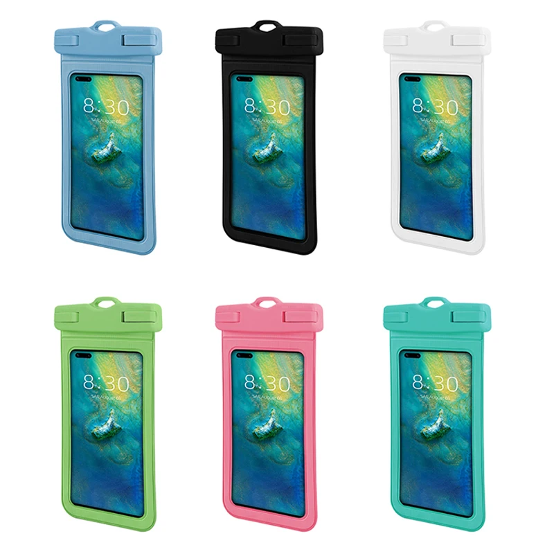 JSJM New Mobile Phone Waterproof Bag Large Swimming Transparent Mobile Phone Waterproof Case