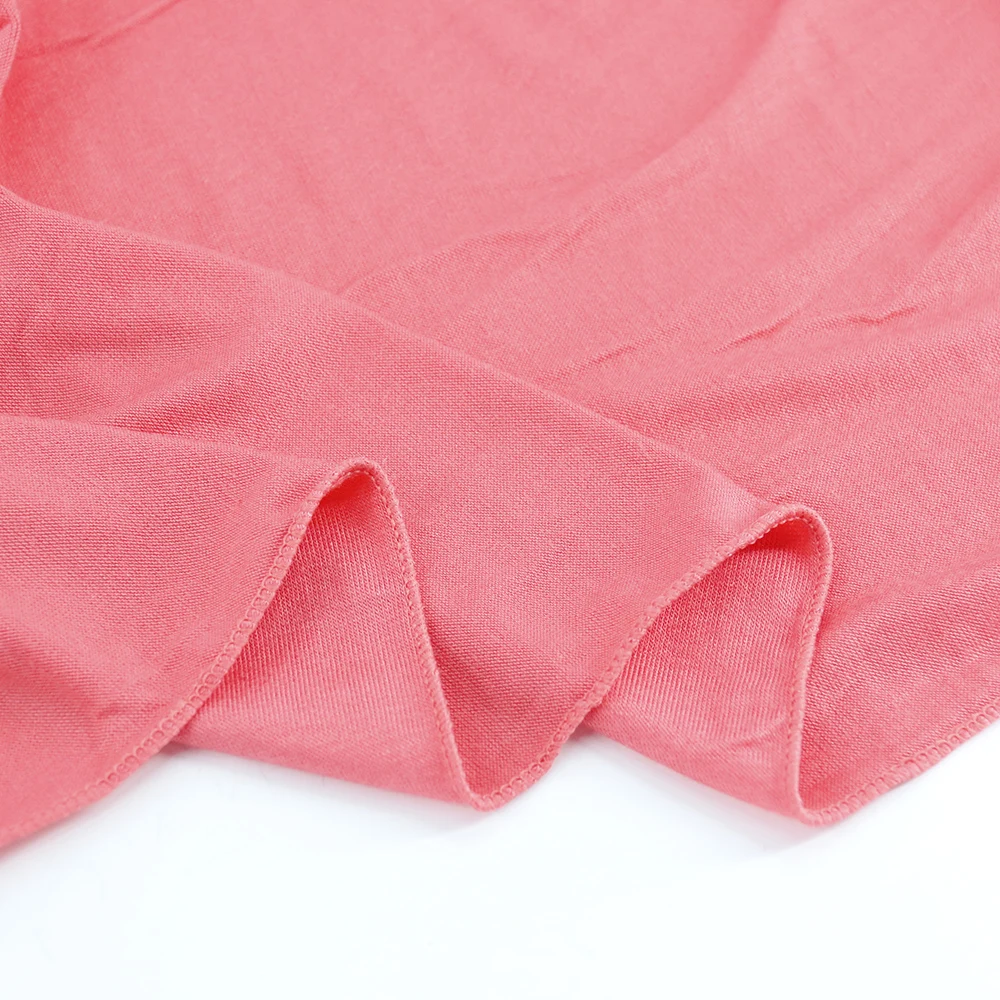 2021 New Style plain color shawl New Trend Arab Dubai Muslim women high quality soft breathable Jersey cotton one loop scarf