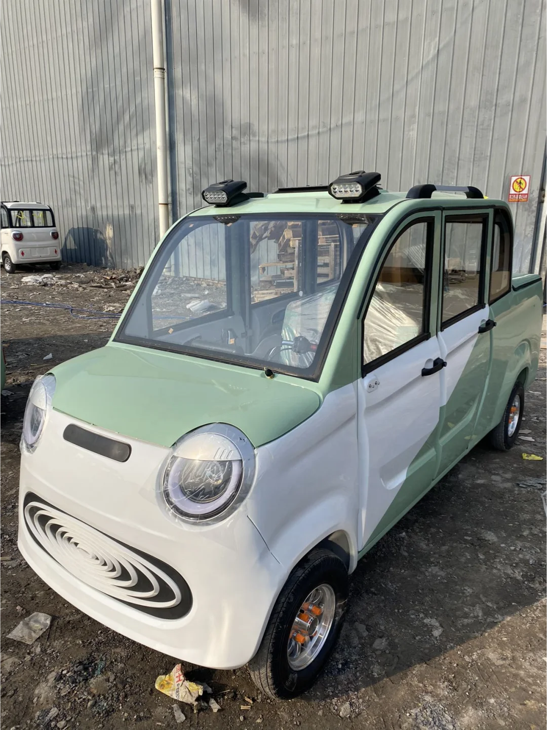 Лидер продаж небольшой электрический автомобиль пикап 1000 Вт двигатель с одним приводом