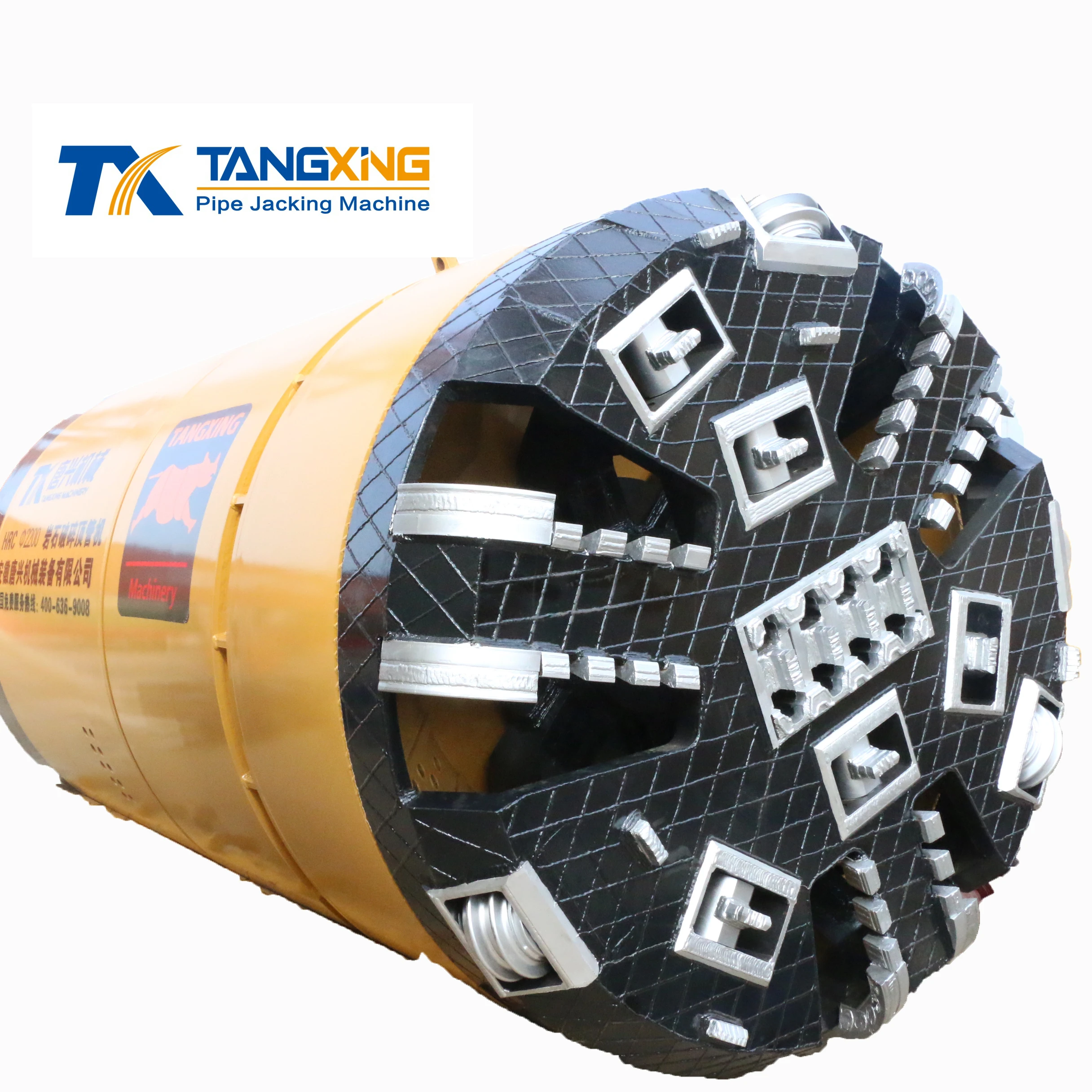 1200mm rock pipe jack tunnel boring machine tunnelier tbm