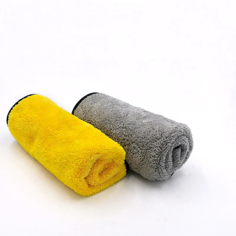 Ultra soft, Large, Thick and Quick Drying Car Microfiber Cleaning Towel 800GSM Polishing Waxing Auto Detailing Towel Cloth