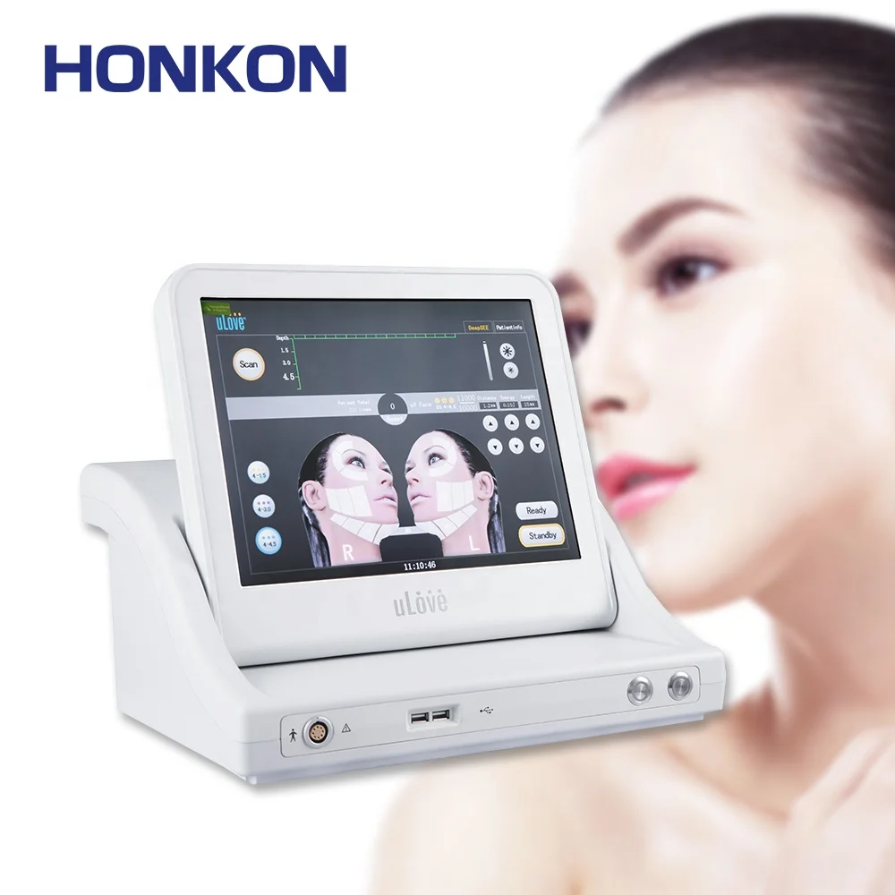Best price 10000shots portable hifu 8d anti-aging ultrasound face lift machine korea 7D hifu mini
