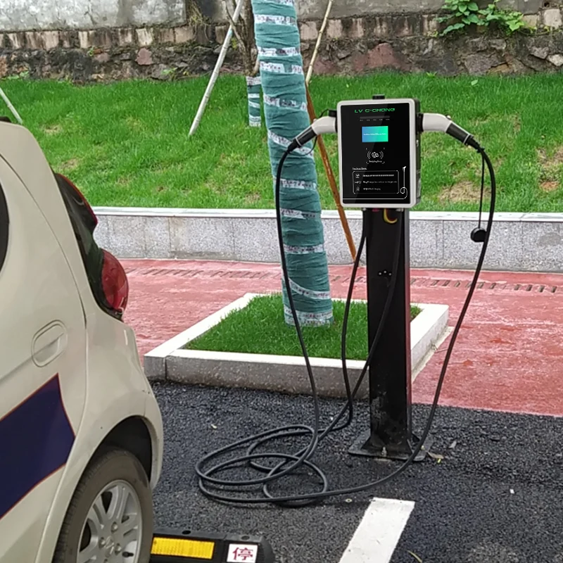  14 кВт AC EV быстрая умная зарядная станция для коммерческих электрических автомобилей с управлением через