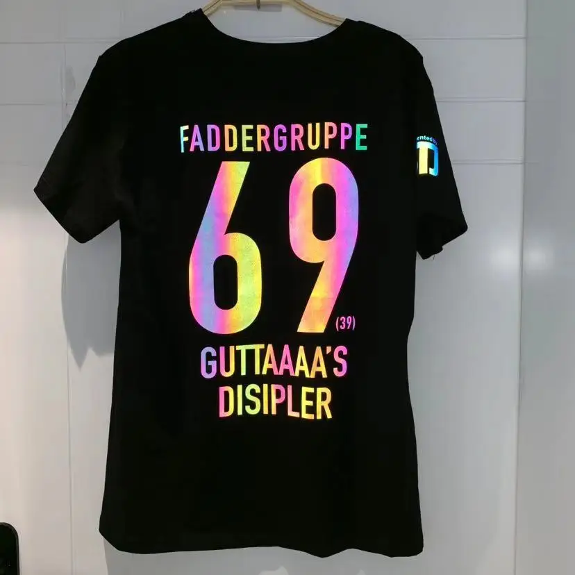 Custom Self Adhesive Reflector Sticker Label for Clothing