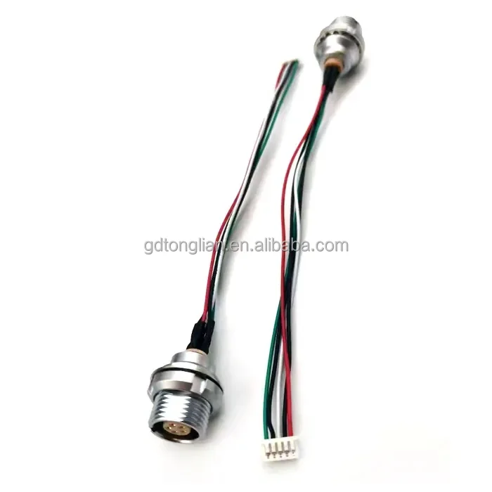 Wholesale CE Circular plug socket self locking push pull connector FGG/EGG 0B 1B connector cable assembly