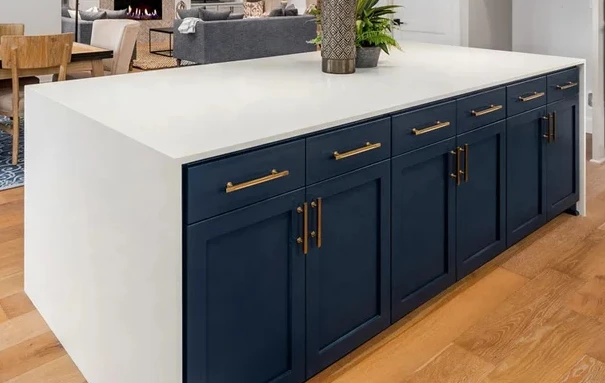 Quartz Stone Artificial Quartz Tiles White Hotel Kitchen marble board