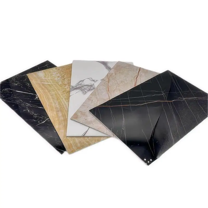 UV marble high light wall panel TV background wall