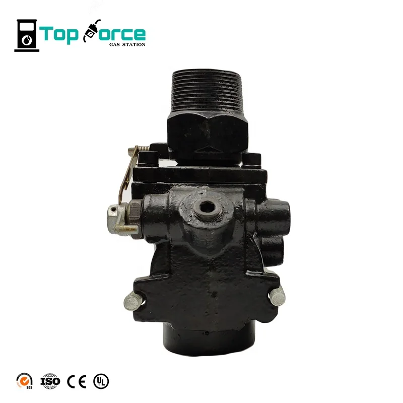 
Cast iron angle valve emergency cut off valve shut off valve for fuel dispenser 
