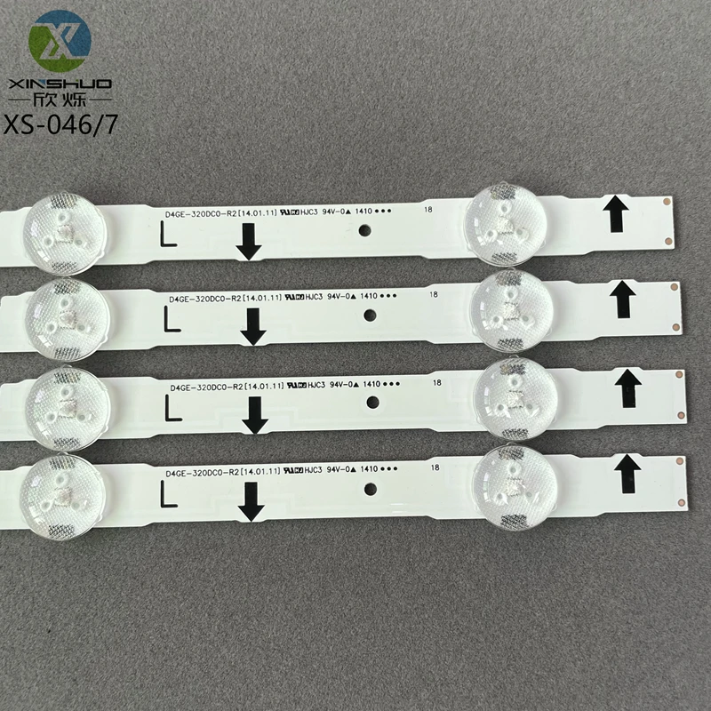 3PCS D4GE-320DC0-R3 BN41-02169A LED Backlights for Samsung UW32h4000 2014SVS32HD CY-HH032AGLV2H 7LED Panel Lamp for TV Repair