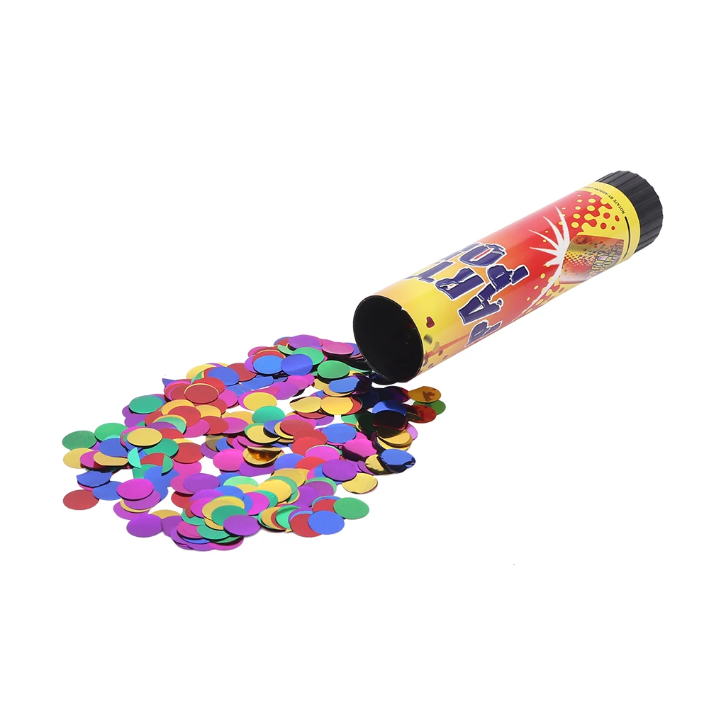 blue and pink baby color smoke gender reveal confetti cannons holi powder