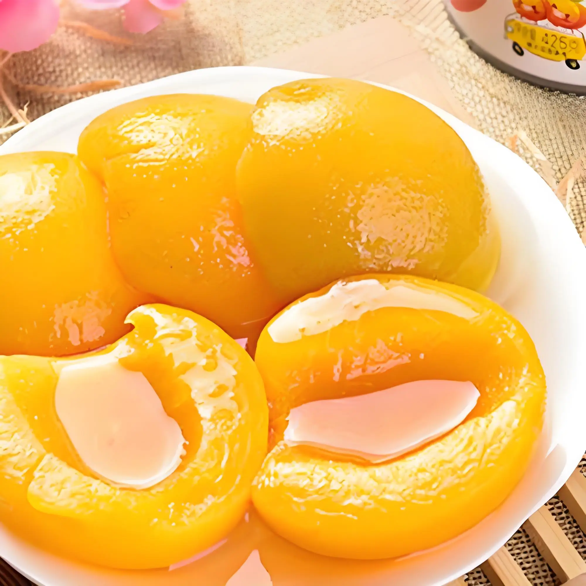 Китай поставщик высокое качество свежий материал консервированные фрукты сладкий консервированный желтый персик