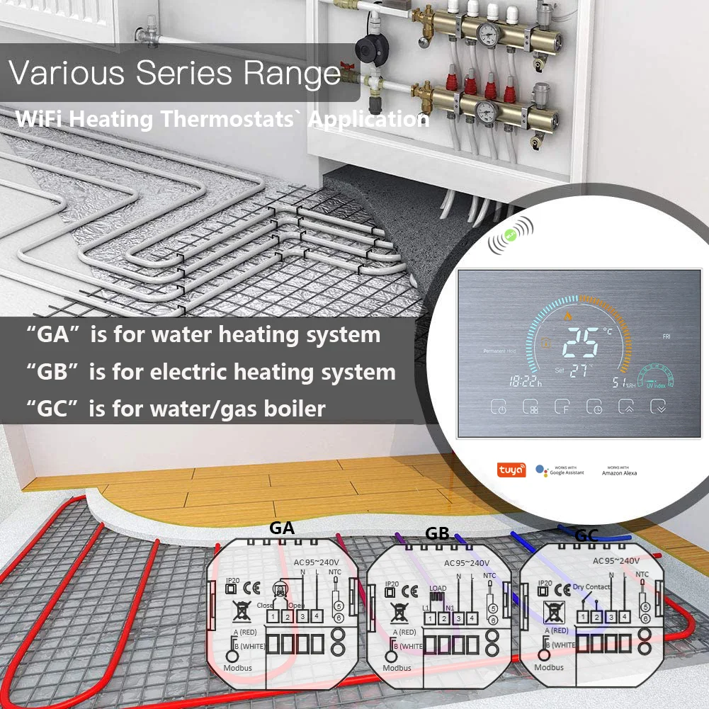 Smart Thermostat Programmable Temperature Controller digital room thermostat
