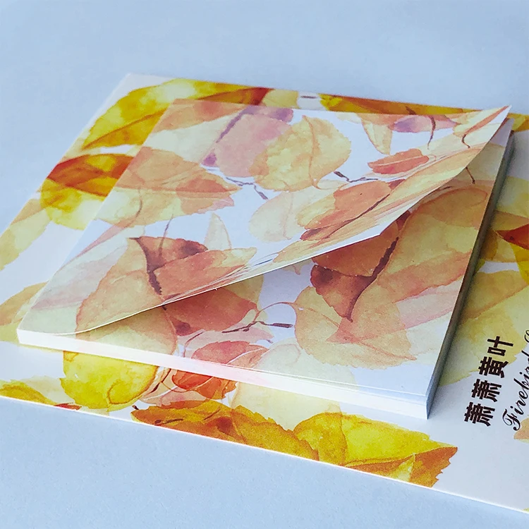 Custom shape memo pads notepad with sticky notes