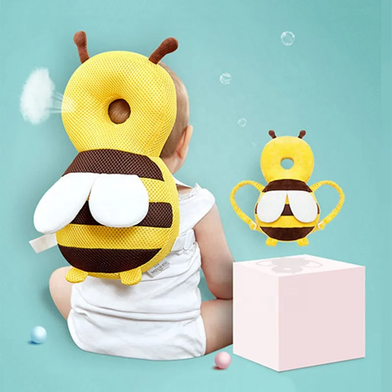 Adjustable Anti-Fall Cushion Backpack Pad Baby Head Protector Safety Pillow for Baby Fall Proof