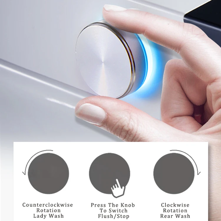 Wholesale Bathroom Intelligent Commodes Smart Electrical Toilet