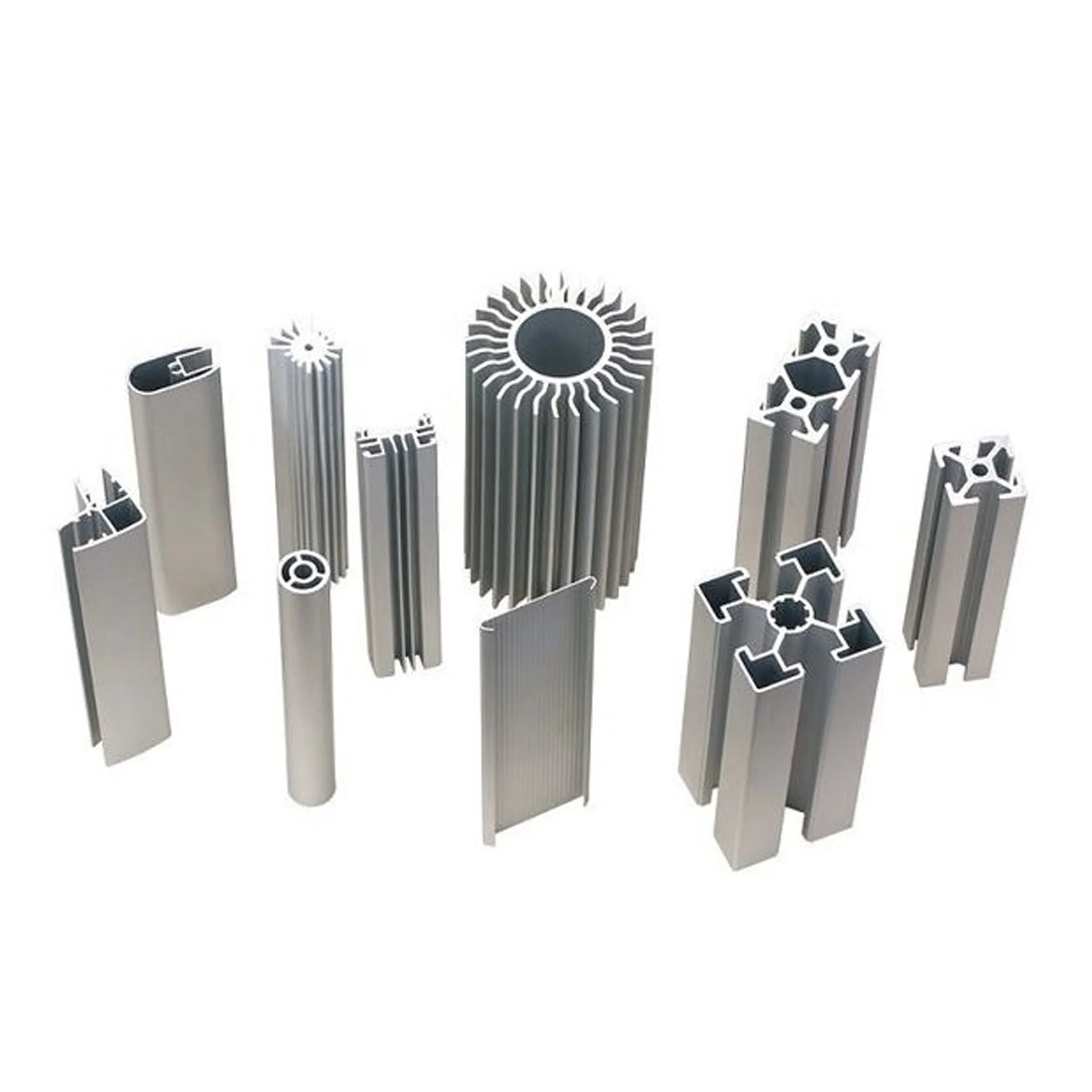 Aluminum Extrusion Profile Frame T-Slot V-Slot Custom Extruded Industrial Aluminum Profile