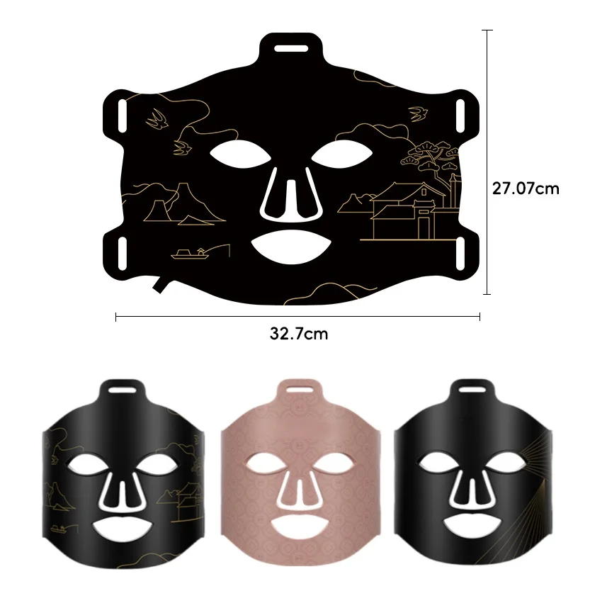 Good Price Led Mask Face Anti Aging LED Photon Red Light Face Mask Skin Rejuvenation Silicone Led Facial Mask