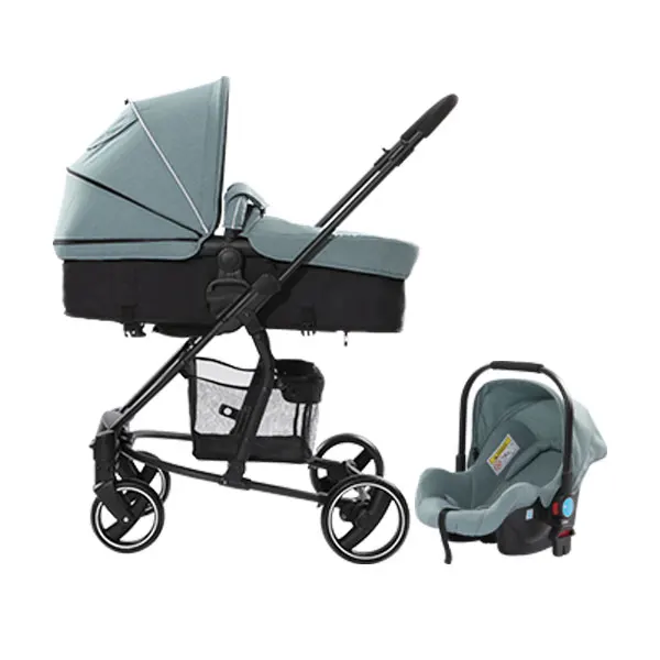 New Born Child 3 In 1 Poussette Bebe, 2020 Luxury  3 In 1 Baby Stroller Pram/