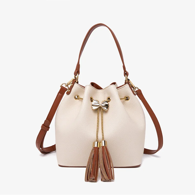 Women handbags luxury leather ladies hand bag custom designer  tote purses woman fashion crossbody shoulder bucket bags