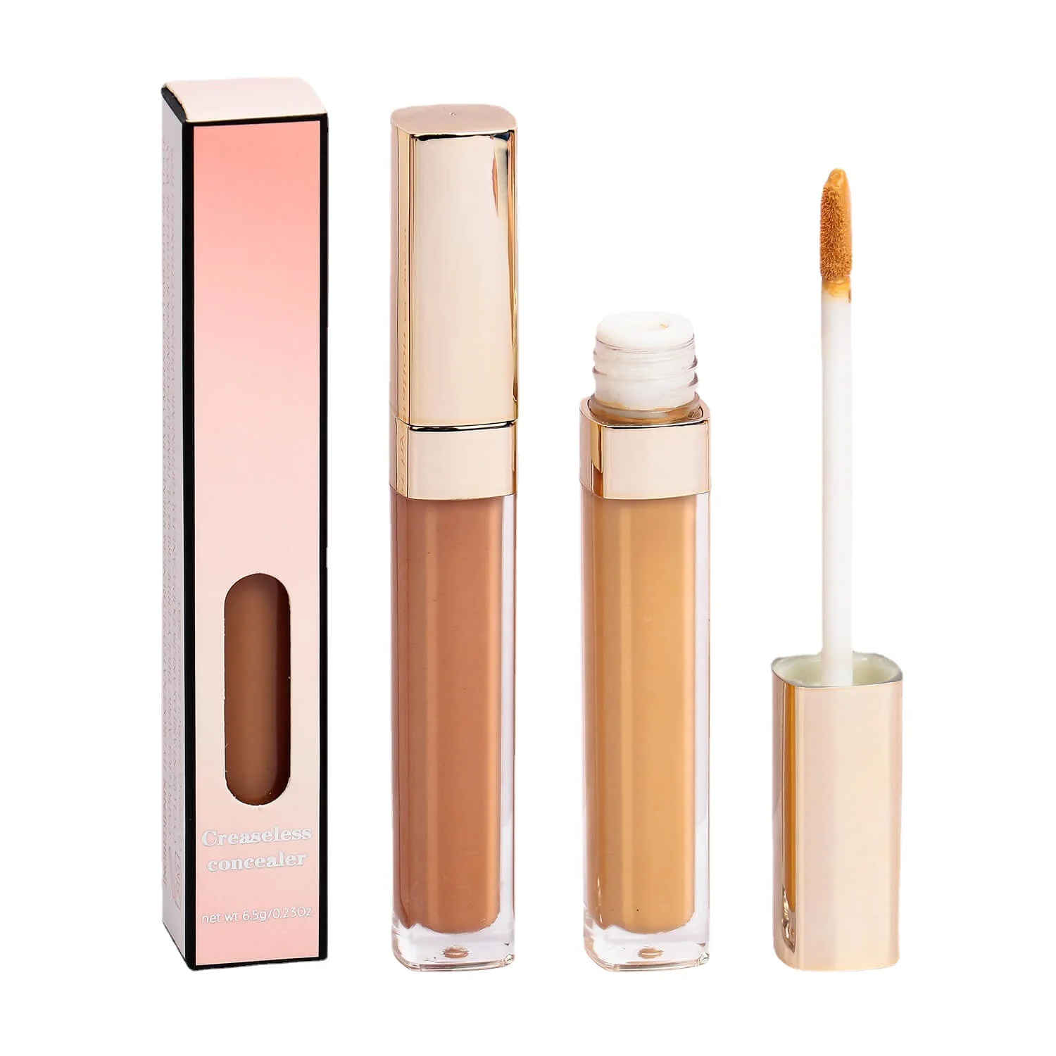 Private Label Best Liquid Full Coverage Concealer Cream Oil Free Waterproof Matte Makeup Foundation for Black Women Dark Skin