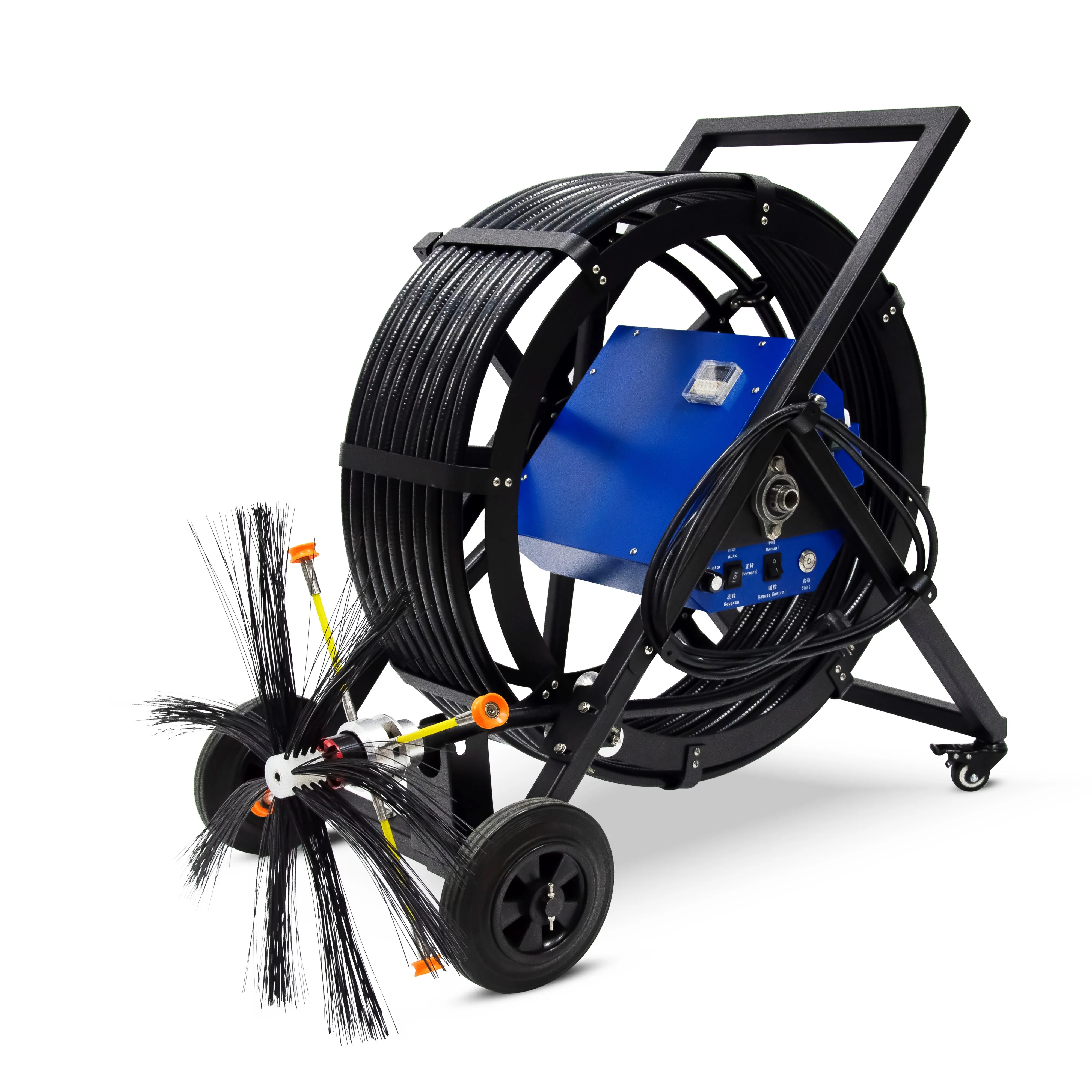 Hvac Ductwork Brushing Machine Cleaner Duct Cleaning Machines Equipment for Ventilation Cleaning