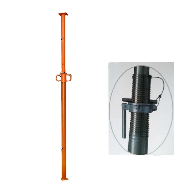 10 RANPU Heavy Duty 1600-3000mm Galvanized Steel  Metal Shoring Pole Telescopic Adjustable Steel Support Props