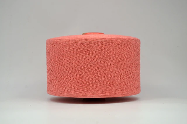 Cheap Wholesale fancy yarn 100% Recycled Blended Polyester Open End Cotton Knitting Yarn For Socks Technics Material