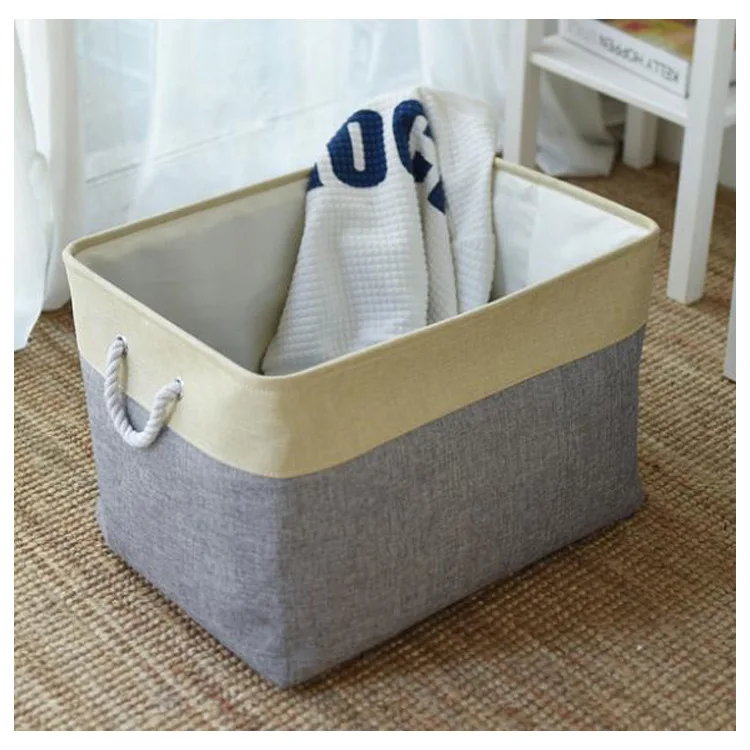 Amazon hot lego storage boxes mini storage box cotton and linen storage boxes for closet