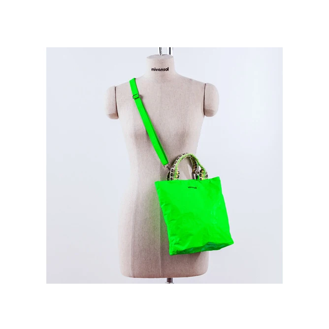 [MIYANSOL] Оптовая продажа хорошая цена популярная Водонепроницаемая уникальная Экологичная пляжная сумка-тоут сумка через плечо