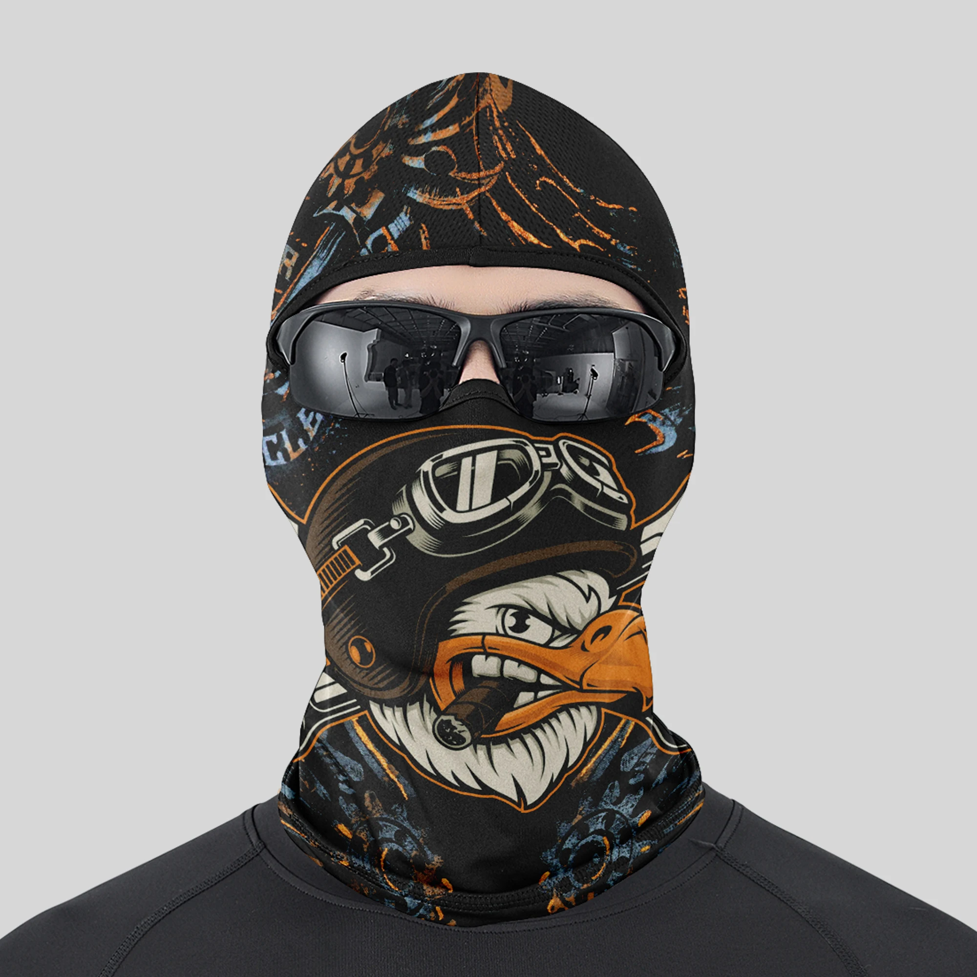 Wholesale 3D Print Animal Graphic Outdoor Skull Funny Skimask Summer Ski Maskss Face Ninja Mask Balaclava Custom Logo
