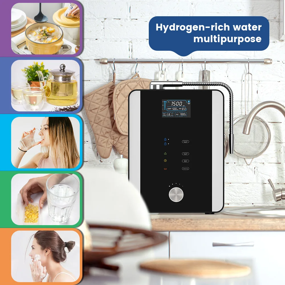 Hydrogen Water Equipment Home Use Hydrogen Rich Water Machine Japan Technology Hydrogen Generator Water Machine