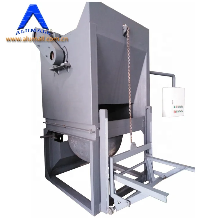 zinc ash and zinc dross slag recovery recycling machine for aluminium melting furnace