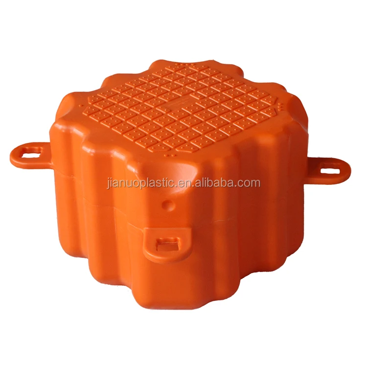 reinforced plastic pe floating dock pontoon