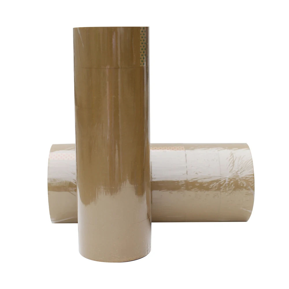 Wholesale High Quality Custom Size  bopp brown 38mic-75mic  Carton box Packaging Acrylic tape  lakban