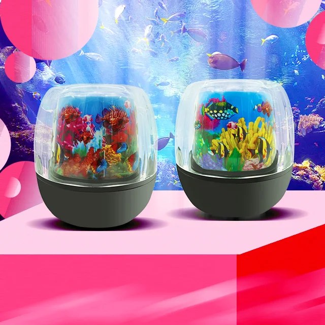 
J&R OEM/ODM new product sea rotating lamp night light 