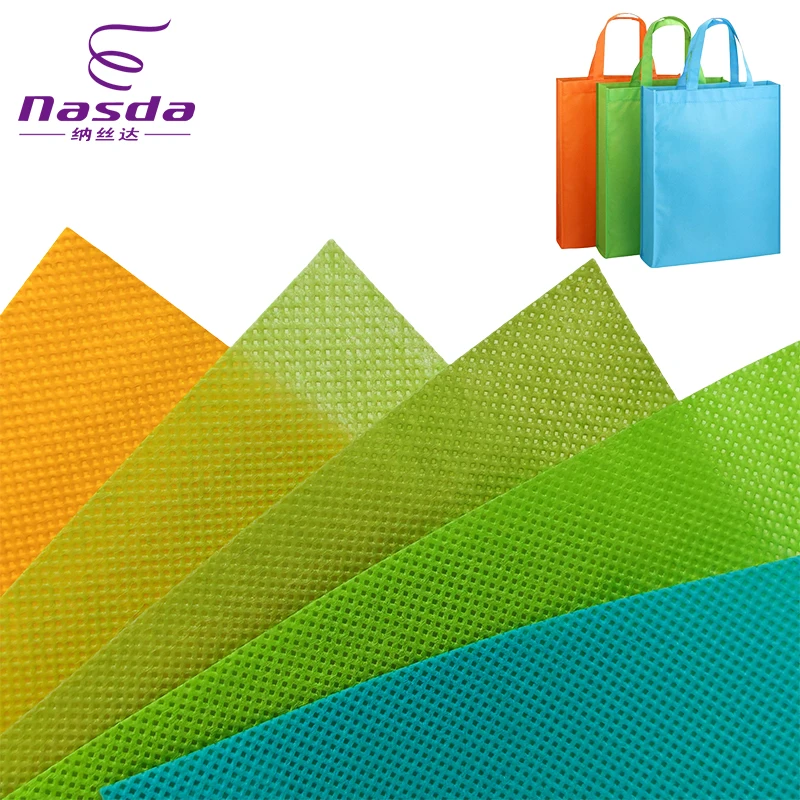 Polypropylene Spun Bonded Non-woven Fabric Rolls The Non Woven Raw Material For Non-woven Bag