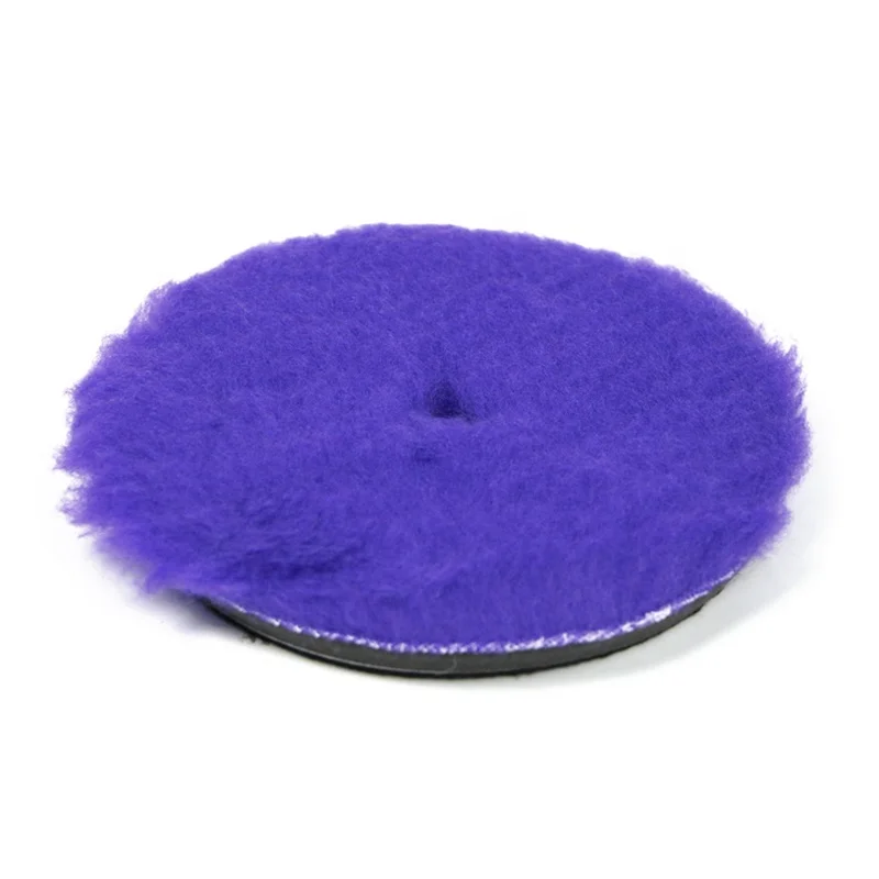 Фиолетовый шерстяной полировальный диск, 6 дюймов, для полировки автомобильной краски