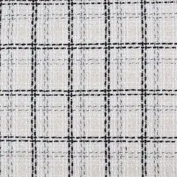 RL new polyester boucle tweed fabric woolen fragrance with glitter wire cloth double side yarn dyed fabric for coat